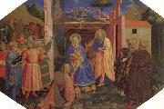 Fra Angelico Altarpiece of the Annunciation France oil painting artist